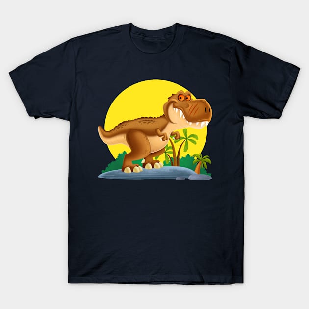 T-rex T-Shirt by nabilllll